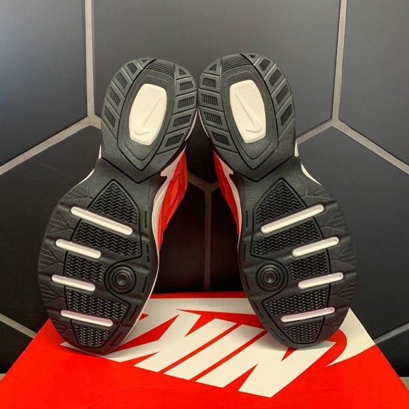 New Womens Nike M2K Tekno Red Suede Shoe - Picture 5 of 7